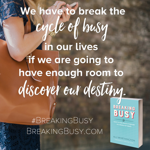 Breaking+Busy+Book.+We+have+to+break+the+cycle+of+busy+in+our+lives+if+we+are+going+to+have+enough+room+to+discover+our+destiny.by+Alli+Worthington